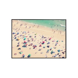 Ingrid Beddoes- 나자렛 비치(Nazare beach umbrellas) 70x50cm