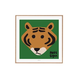 Warmgreytail- Meet Tiger Green 50x50