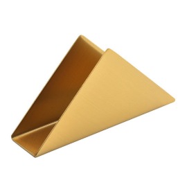스테인리스 삼각형 냅킨 홀더(골드)