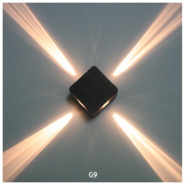 사각 프리즘 小 LED(G9) / 방수등