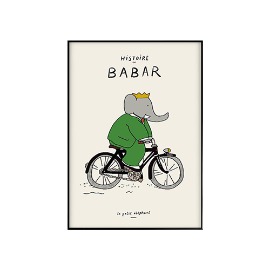 PSTR - 코끼리바바 3 Babar le petit elephant (50x70)